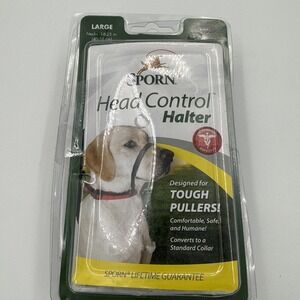 Spurn Head‎ Control Halter For Large Dogs New In Package